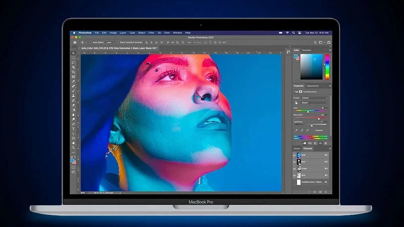 Adobe Photoshop có thể sử dụng nhiều công cụ để thiết kế ra một bức ảnh đẹp