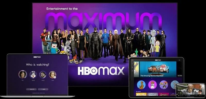 HBO Max hiện thị những người cùng xem phim trên ứng dụng