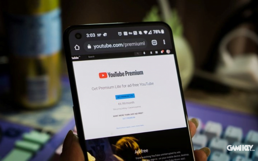Lựa chọn youtube Premium giúp loại bỏ các video quảng cáo không cần thiết