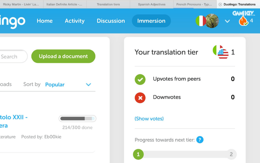 Sử dụng khóa học ngôn ngữ duolingo tốt nhất 
