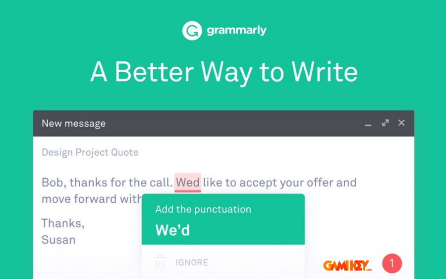 ngữ pháp Grammarly