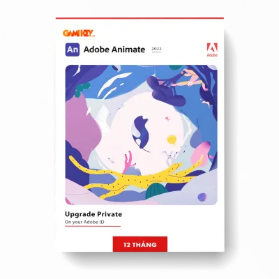 Tài khoản Adobe Animate CC 2022 tại Gamikey