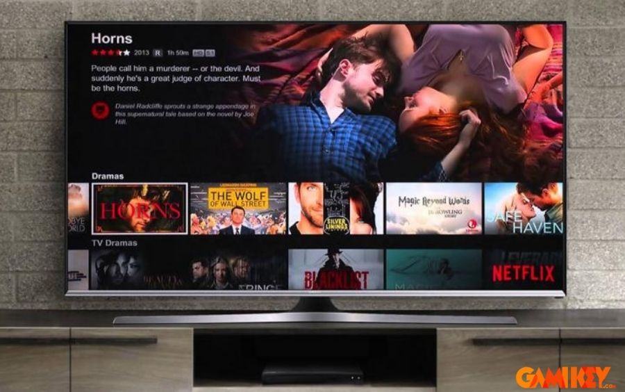Smart TV được cài đặt sẵn ứng dụng Netflix