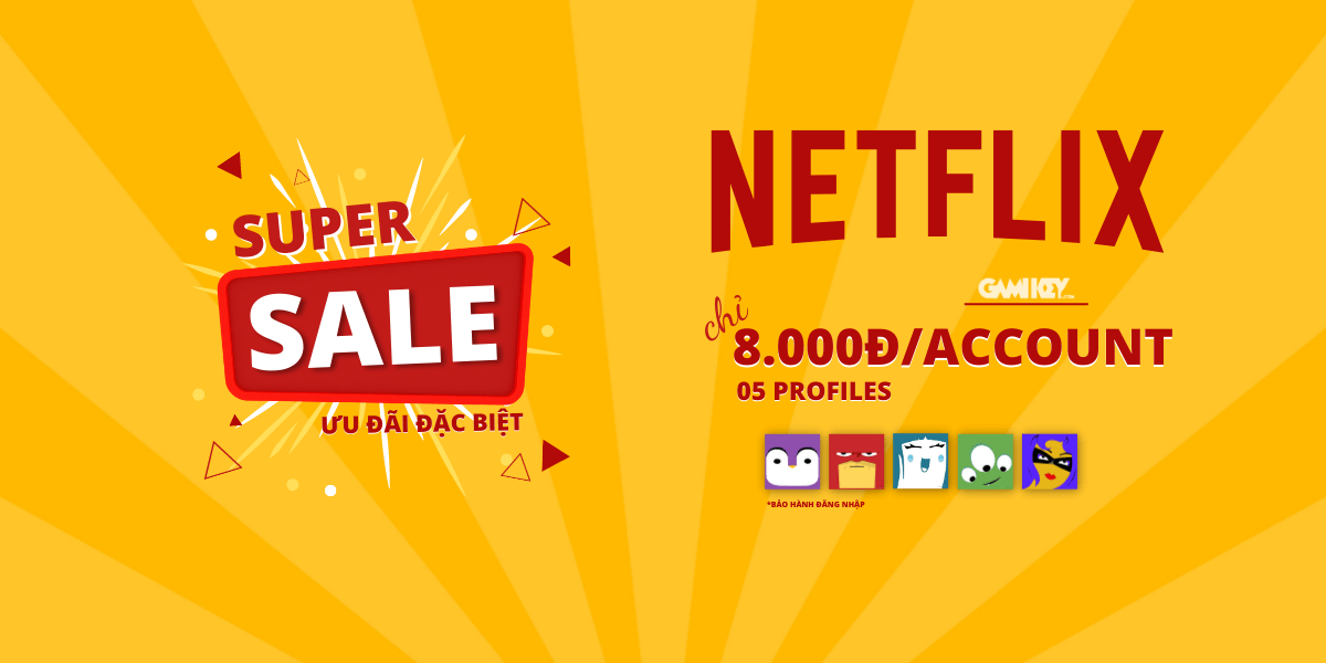 Netflix Scan - Mua Tài Khoản Netflix Giá Rẻ, Gói Chỉ 15.000Đ