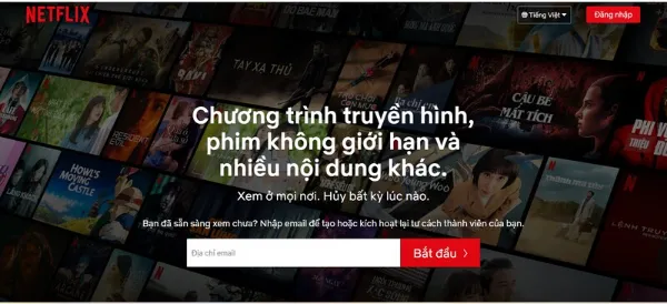 tk Netflix vinh vien 3 Hướng dẫn các bước đăng ký Netflix vĩnh viễn