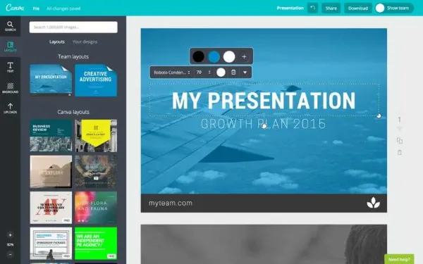 canva pro tron doi 2 1 Hàng trăm nghìn mẫu thiết kế có sẵn vô cùng đẹp mắt