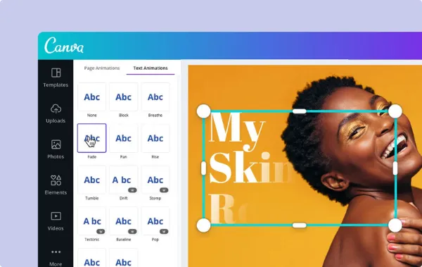 canva pro tron doi 3 1 Hiệu ứng và các phông chữ khác nhau tạo nên điểm nhấn cho thiết kế của bạn
