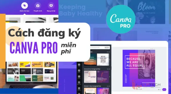 canva pro tron doi 4 1 Hướng dẫn đăng ký Canva Pro trọn đời