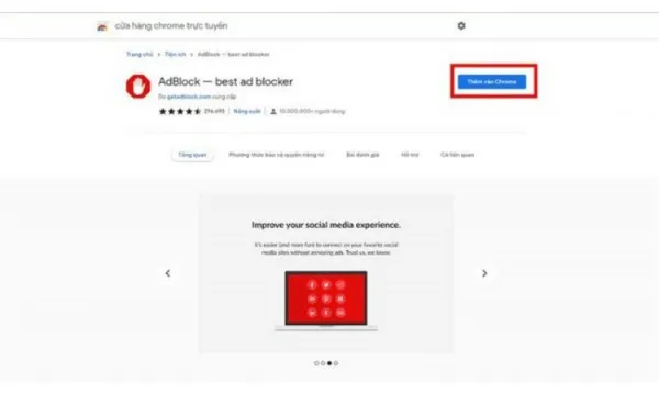 huong dan xem youtube khong quang cao don gian nhat 2 Sử dụng AdBlock trên trình duyệt Chrome để tắt tính năng quảng cáo