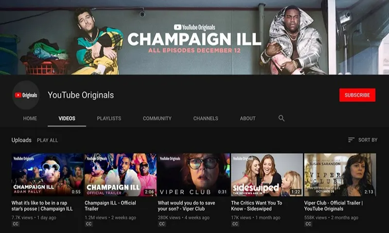 mua tai khoan youtube premium gia re 4 Có thể xem những sản phẩm do chính Youtube sản xuất