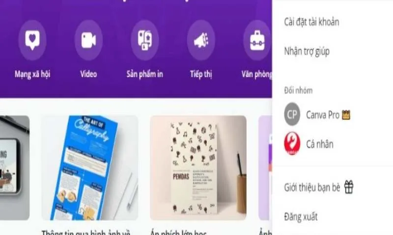 chia se tai khoan canva pro 2 Sử dụng tài khoản canva pro chia sẻ