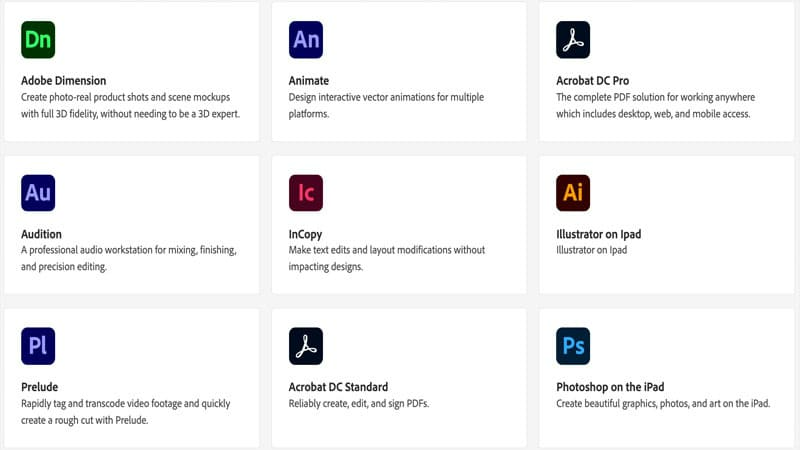 Bộ Adobe bản quyền Bộ Adobe bản quyền