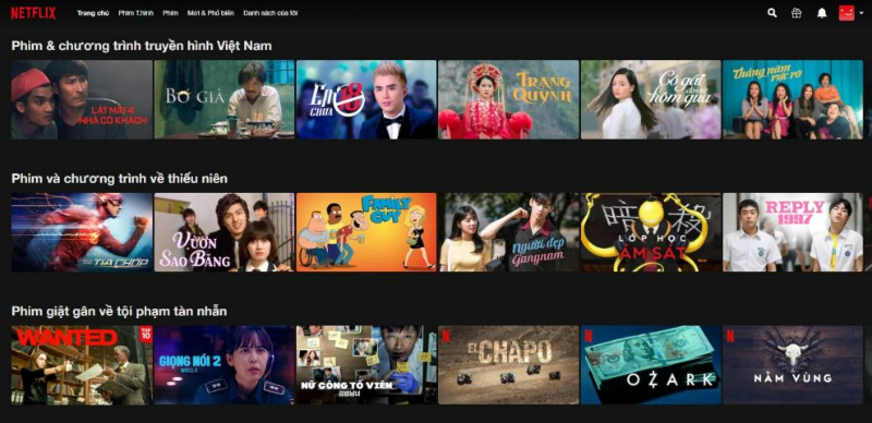 Tài khoản Netflix 1 tháng Tài khoản Netflix 1 tháng