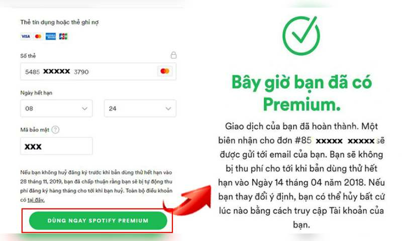 Cách đăng ký tài khoản Spotify Premium Cách đăng ký tài khoản Spotify Premium