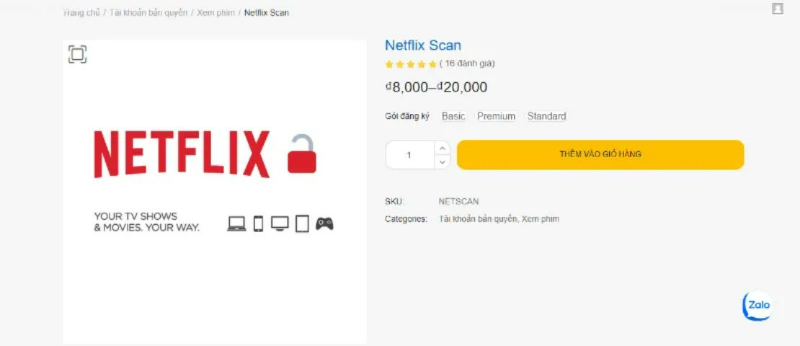 Lợi ích khi mua tài khoản Netflix 1 năm Lợi ích khi mua tài khoản Netflix 1 năm