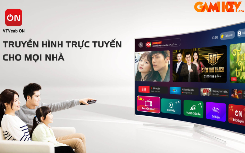 Nâng cấp tài khoản VTVCab ON 12 tháng gói cơ bản + 3 tháng ON VIP Nâng cấp tài khoản VTVCab ON 12 tháng gói cơ bản + 3 tháng ON VIP