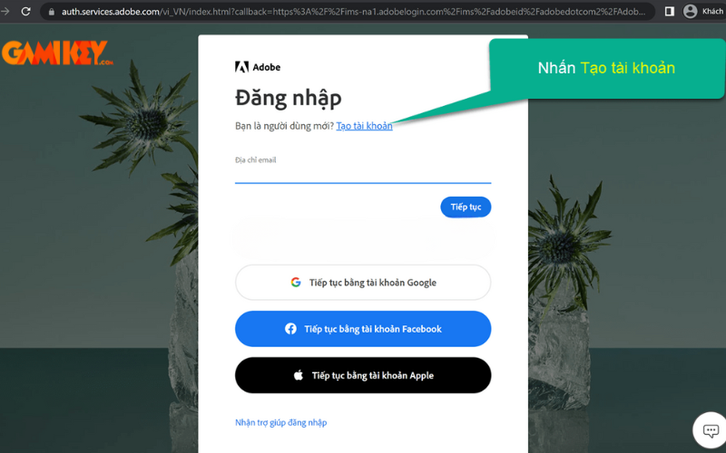 Hướng dẫn nhập Code Adobe (1) Hướng dẫn nhập Code Adobe (1)
