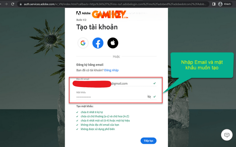 Hướng dẫn nhập Code Adobe (2) Hướng dẫn nhập Code Adobe (2)