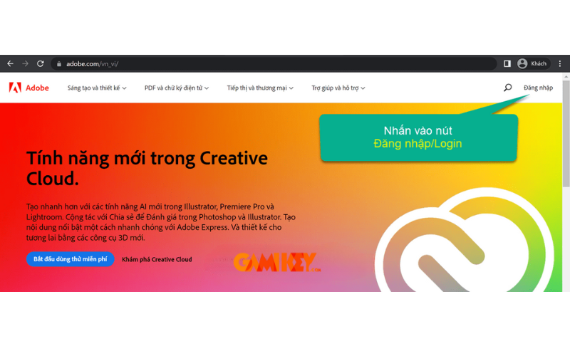 Hướng dẫn nhập Code Adobe Hướng dẫn nhập Code Adobe
