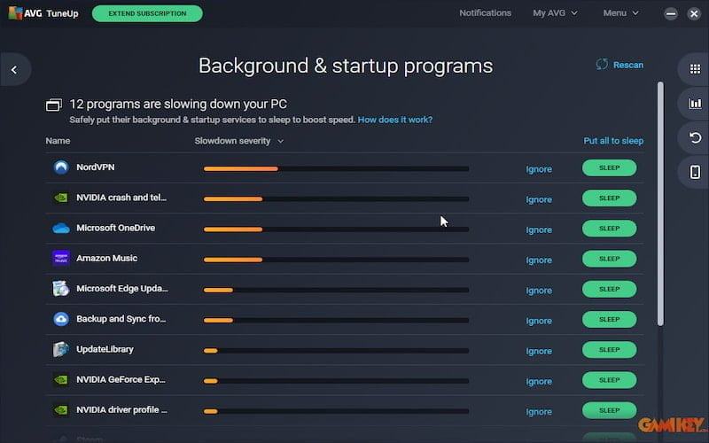 AVG TUNEUP AVG TUNEUP