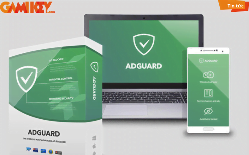 Key Adguard Pro 1 nam 1 thiet bi cho Window 1 Key Adguard Pro