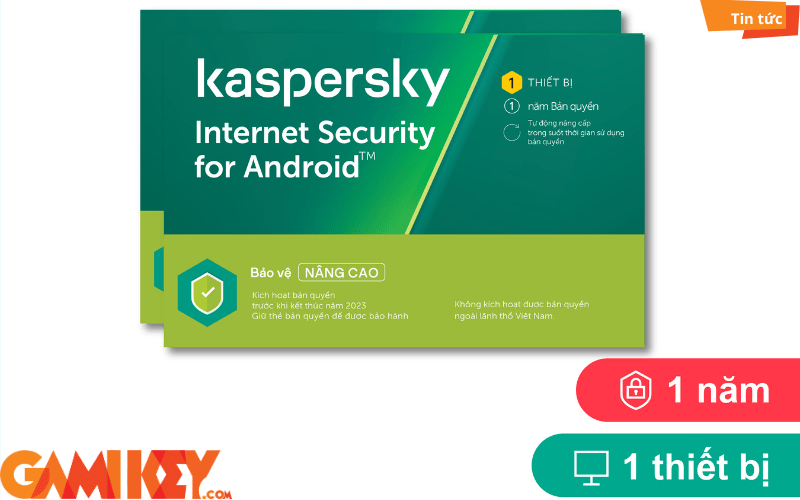 Key Kaspersky Internet Security 1 thiet bi 1 nam 1