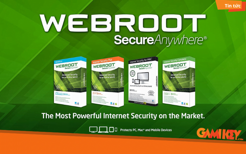 Webroot SecureAnywhere AntiVirus 6 tháng 1 thiết bị Webroot SecureAnywhere AntiVirus 6 tháng 1 thiết bị