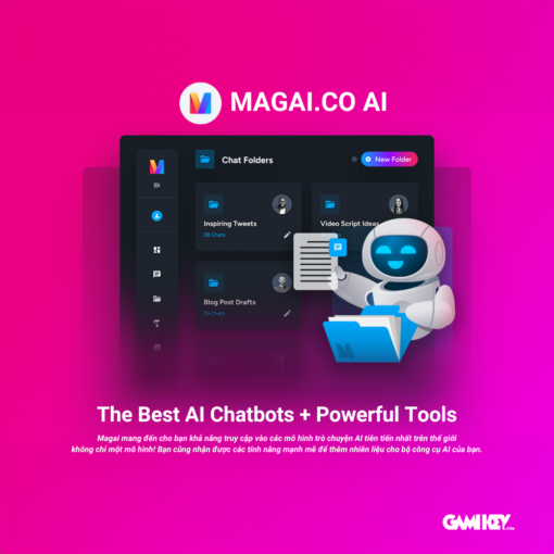Tài khoản chatbot magai AI hỗ trợ nhiều công cụ