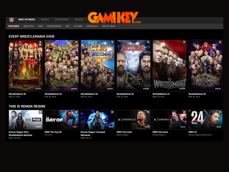 Tài khoản WWE Network