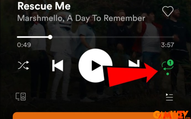 cach lap lai bai hat tren spotify 5