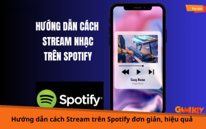 cách stream trên spotify