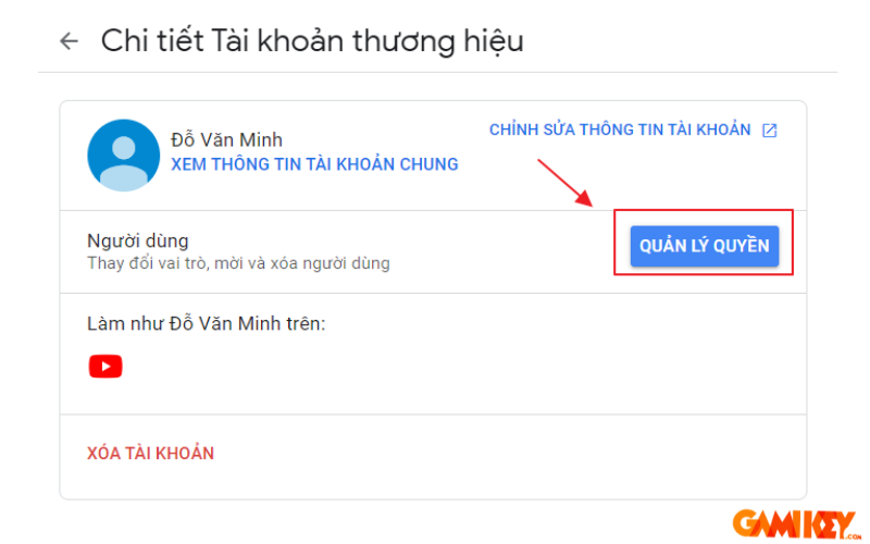 huong dan chuyen kenh youtube tu gmail cu sang gmail moi 6 Hướng dẫn chuyển kênh Youtube từ Gmail cũ sang Gmail mới