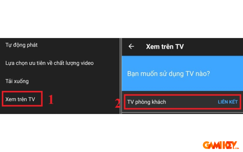 huong dan phat youtube tu dien thoai len tivi 21 Hướng dẫn phát youtube từ điện thoại lên tivi