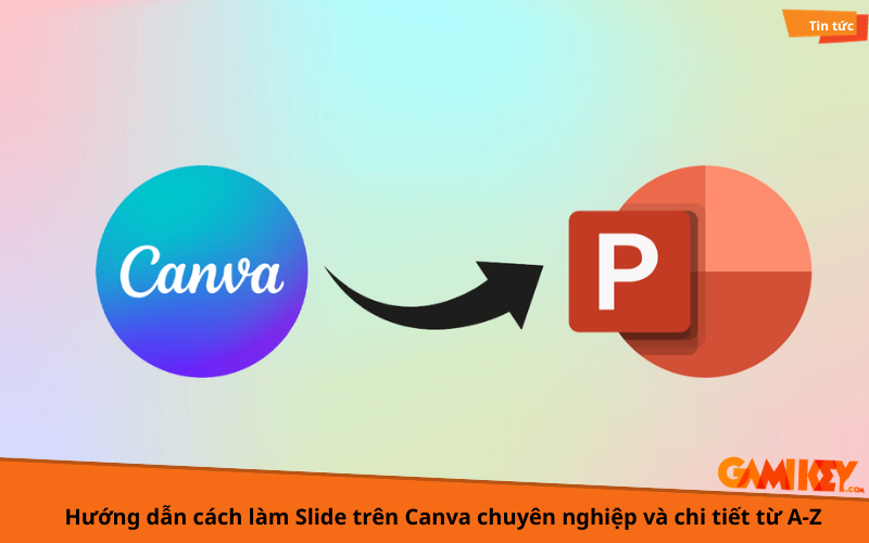 cách làm slide trên canva