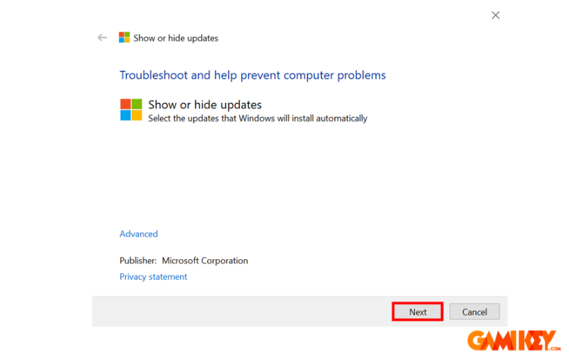 tat windows update win 10 15 Nhấn vào Next để tiếp tục