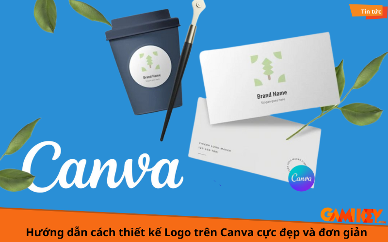 cách thiết kế logo trên canva