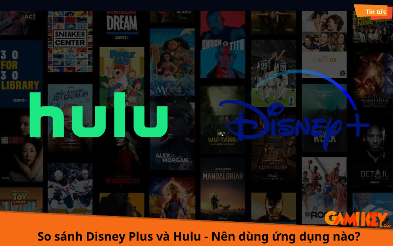 so sánh Disney và Hulu
