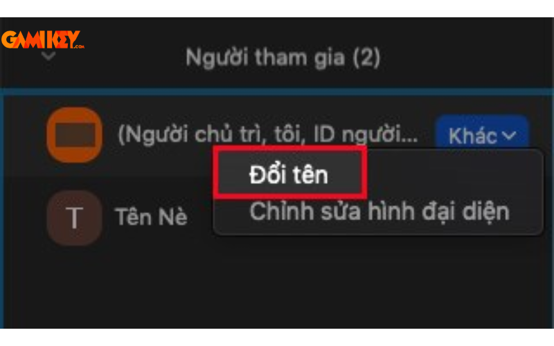 cach doi ten zoom 4 cách đổi tên Zoom
