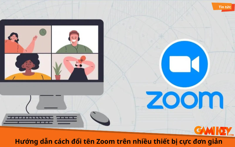 Cách đổi tên zoom