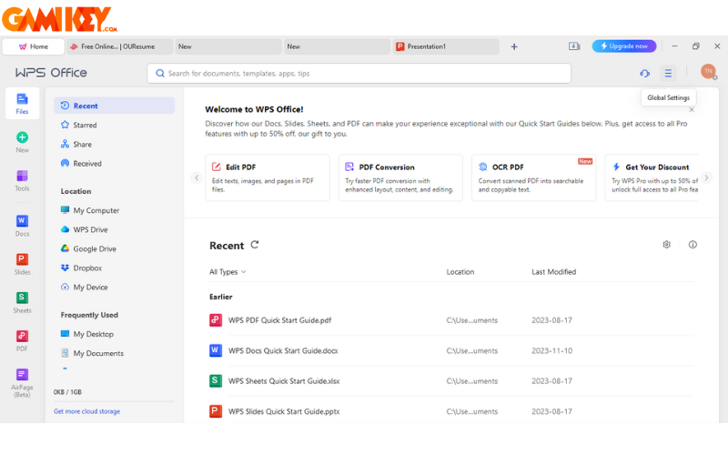 Tương thích được với Microsoft Office