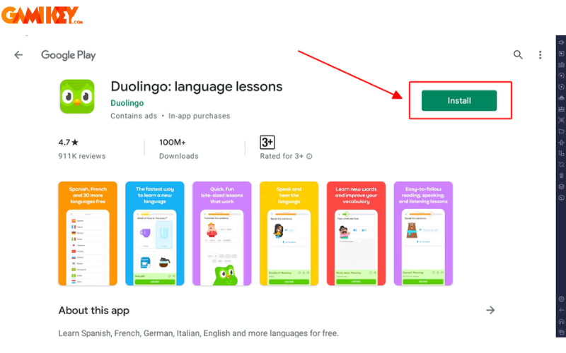 cach tai Duolingo ve may tinh 9