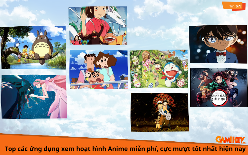 top các ứng dụng xem hoạt hình anime