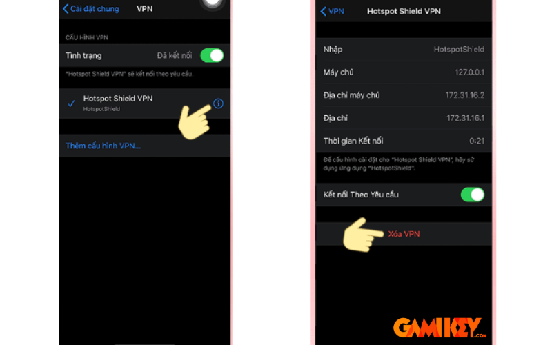 cách tắt vpn