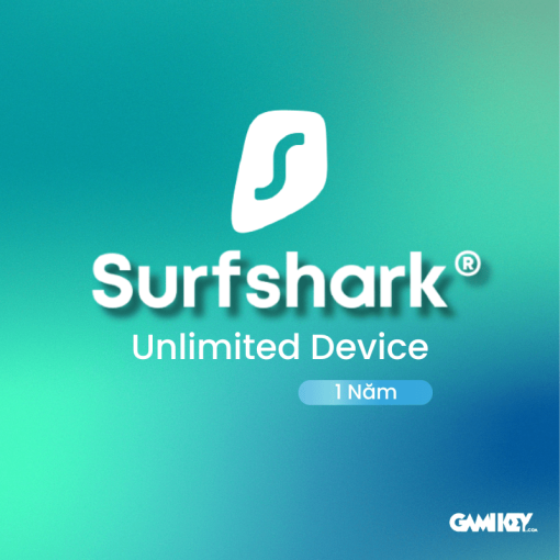 Surfshark VPN Unlimited Device 1 Year Key GLOBAL