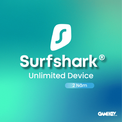 Surfshark VPN Unlimited Device 2 Year Key GLOBAL