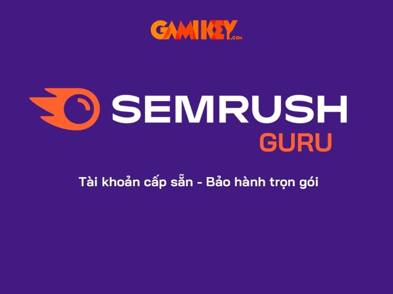 Tài khoản Semrush Guru