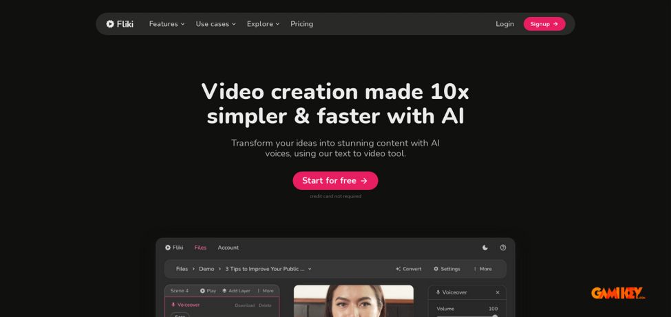 để tạo video tự động