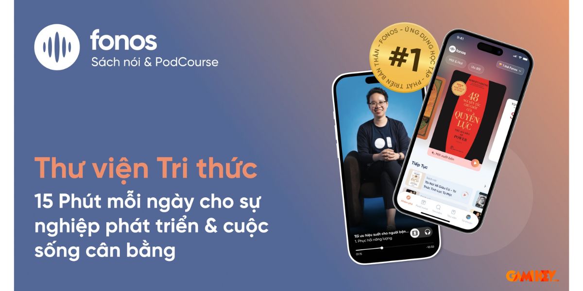Fonos là một ứng dụng nghe sách nói trực tuyến