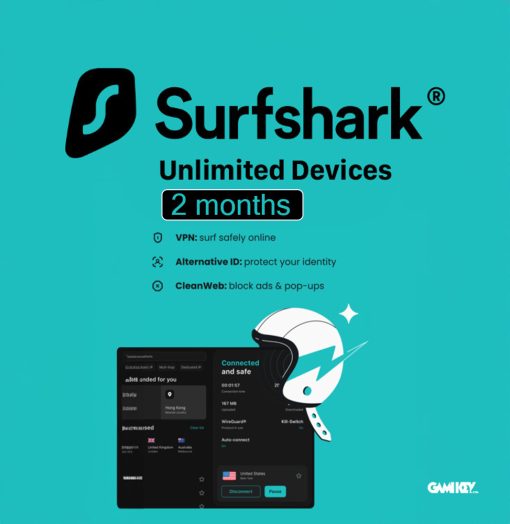 Surfnshark 2 tháng