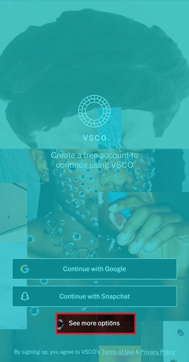 cách đăng nhập tài khoản VSCO